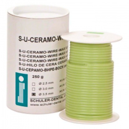 Восковая проволока S-U-CERAMO-WIRE-WAX, 3,5 мм 250г/Германия